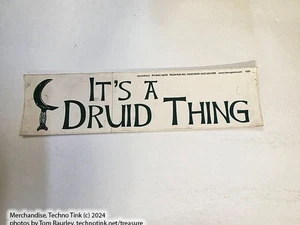 Adesivo paraurti IT'S A DRUID THING - Foto 1 di 2
