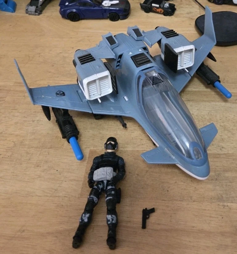 Hasbro GI Joe 2009 Sky Sweeper w/ Pilot Used/Complete - Image 1 of 1