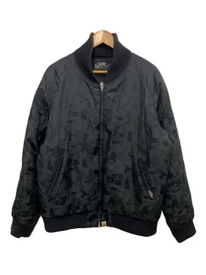 NO WHERE other jacket L polyester Black total pattern 722524 Used - Image 1 of 4