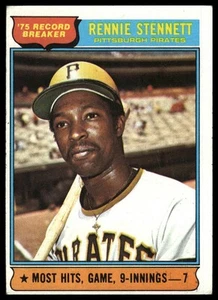 1976 Topps #6 Rennie Stennett - Picture 1 of 2