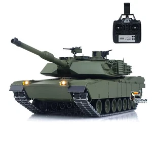 TOUCAN Full Metal 1/16 7.1 RC Tank Abrams M1A2 360°IR FPV Barrel Lifting Recoil - Picture 1 of 17