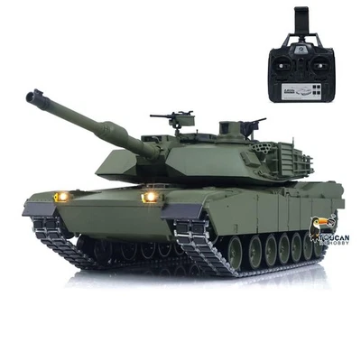 TOUCAN Full Metal 1/16 7.1 RC Tank Abrams M1A2 360°IR FPV Barrel Lifting Recoil - Image 1 of 4