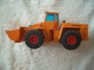 Hanomag Radlader B16 mit Knicklenkung in ORANGE Cursor-Modell 1:50 in OVP, NEU! - Bild 1 von 4