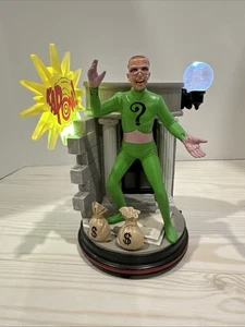 The Bradford Exchange Issue #4: 'Riddler' Illuminated Action Figurine 7.5-Inches - Picture 1 of 8