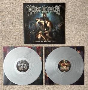 Cradle of Filth Hammer of the Witches Limited Edition Silver Gatefold Vinyl LP - Picture 1 of 5