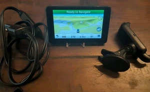 Garmin Nuvi 3590LM 5” LCD GPS Bundle With Power Cord And Mount - Picture 1 of 7