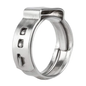 24pcs 1 Inch PEX Cinch Clamps, 304 Stainless Steel Cinch Crimp Rings Pinch Cl... - Picture 1 of 7