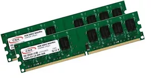2x 4GB 8GB DDR2 800 Mhz RAM PC memoria PC6400 240 pin PC2-6400 PC2-6400U Intel - Imagen 1 de 1