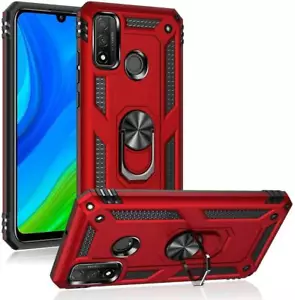 For Huawei P Smart 2020 Case Slim TOUGH Shockproof Ring Armour Stand Phone Cover - Picture 1 of 18