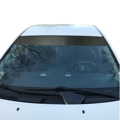 Parabrisas Banner Tira Carreras Ventana Coche Parasol Vinilo Adhesivo Impermeable 1 pieza Foto 1 de 4