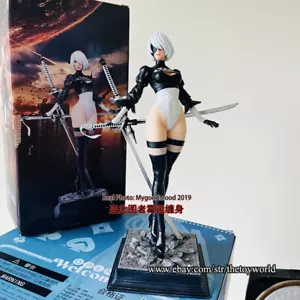 Sexy Ver Game Girl YoRHa 2B PVC Statue Figure Toy Model Doll Toy New IN Box 27cm - Picture 1 of 5