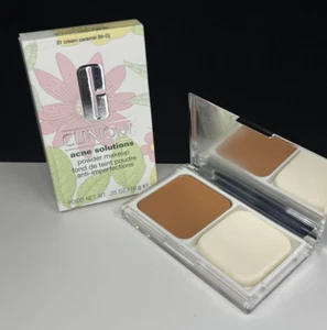 Clinique AcneSolutions Powder Makeup 21 Cream Caramel (M-G) 0.35 oz NIB - Picture 1 of 6