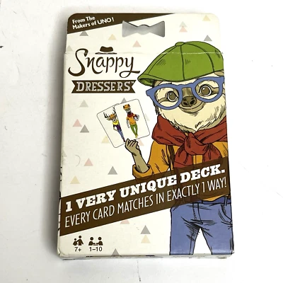 SNAPPY DRESSERS  Matching Game Card Deck  New Sealed 2016 - Image 1 of 4