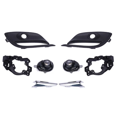 Par de luces antiniebla delanteras izquierda derecha para parachoques LED LH RH para Mazda 3 2017 2018 Foto 1 de 4