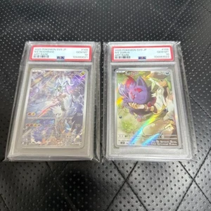 PSA 10 SEQ N's Reshiram 109/100 Zorua 108/100 AR Set sv9 Art Rare Pokemon Card - Picture 1 of 23