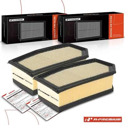 2Pcs Engine Air Filter for Ford E-350 E-450 Super Duty 2004-2010 E350 Club Wagon - Image 1 of 4
