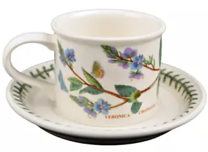 PORTMEIRION Botanic Garden Collection Tea Cup and Saucer Set England New - Picture 1 of 4