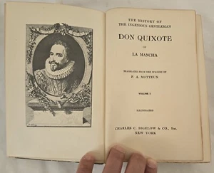 Rare The History of Don Quixote De La Mancha Life & Achievements Vol 1 - Picture 1 of 13