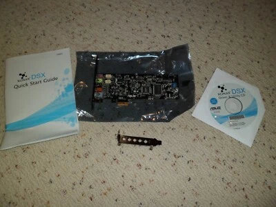 Tarjeta de audio Asus PCIe 7.1 Xonar DSX (ASM) LX8AV66A Rev 1.00 Foto 1 de 4