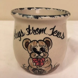 Ayer Marshall TX Taza Porta Lápiz Abrazos De Texas Hecho a Mano ¡FS! - Imagen 1 de 7