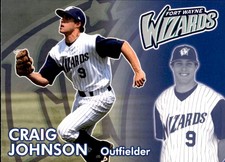 2005 Fort Wayne Wizards Grandstand #11 Craig Johnson Sacramento California Card