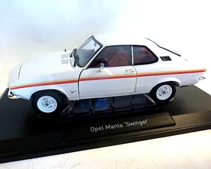 Opel Manta A, 1975 "Swinger" White, 1:18 NOREV - Picture 1 of 3