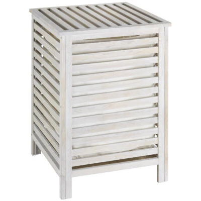 Wäschetruhe NORWAY, Wäschekorb mit Wäschesack, Fassungsvermögen 65 L, WENKO - Bild 1 von 4