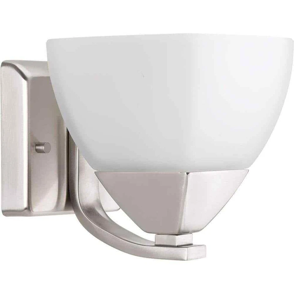 Progress Lighting P2700 Appeal 6" Tall 1 Light Bathroom Sconce - Nickel