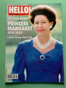 HELLO! mag 19-Feb-2002 PRINCESS MARGARET Will Young Jan Anderson Philip Franks - Picture 1 of 2
