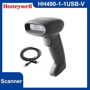 Honeywell HH490-1-1USB-V Handheld 2D Area-Imaging USB Barcode Scanner with Cable - Picture 1 of 4
