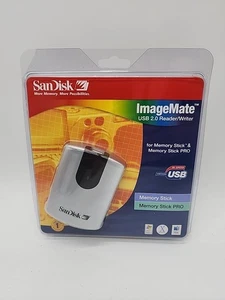 Sandisk USB 2.0 Lese-/Schreibgerät für Speicherstick und Memory Stick Pro - SSDR-97-A1 - Bild 1 von 6