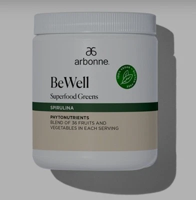 Arbonne BeWell Superfood Greens, Vegan and Gluten Free. RRP £52. NOW £45