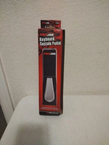 PROLINE Keyboard Professional Sustain Pedal (PSS2) Chrome Pedal 1/4” Plug. - Picture 1 of 8