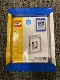 LEGO Classic Blue Picture Frame #4113 with Matting - NEW Fits 5" X 7" Photos
