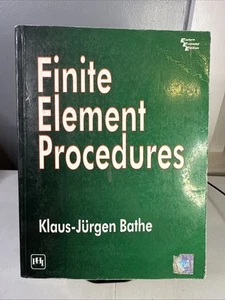 Finite Element Procedures By Klaus-Jürgen Bathe - Eastern Economy Edition - Picture 1 of 7