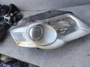 VW VOLKSWAGEN PASSAT B6 OSF DRIVER SIDE FRONT HEADLIGHT HEADLAMP 3C0941006N - Picture 1 of 5