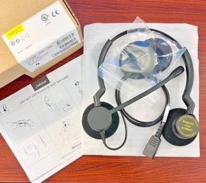 Jabra BIZ 2300 QD DUO Przewodowy profesjonalny zestaw słuchawkowy do call center P/N 2309-820-105 - Zdjęcie 1 z 7