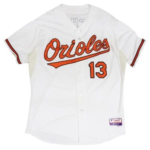 Camiseta Majestuosa Auténtica Manny Machado de los Orioles de Baltimore Talla 52 MLB - Imagen 1 de 7