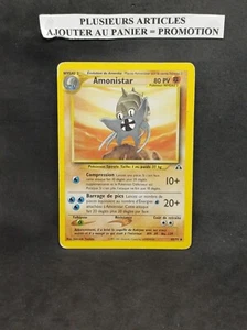 (Z2) Carte Pokémon Amonistar 43/75 Neo Discovery Wizards collection français - Imagen 1 de 3