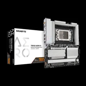 Gigabyte TRX50 AERO D Support AMD Ryzen Threadripper PRO 7000 CPU 7960x 7970x - Picture 1 of 4