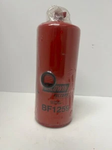 ONE NEW OLD STOCK Baldwin Filters BF1259 Fuel/Water Separator Spin-on with Drain - Picture 1 of 6