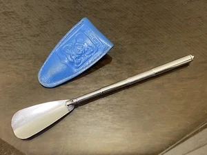 Vintage Soviet Сhrome Telescopic Folding Shoe Horn USSR, 1980s - Picture 1 of 14