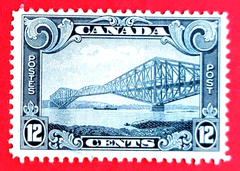 Canada Stamp #156 "Quebec Bridge" MNG F-VF - Image 1 of 1