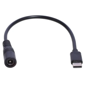 USB C Male to DC5.5X2.1mm Female Power Extension Charge Cable Charging Cord - Picture 1 of 8