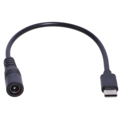 USB C Male to DC5.5X2.1mm Female Power Extension Charge Cable Charging Cord - Image 1 of 4