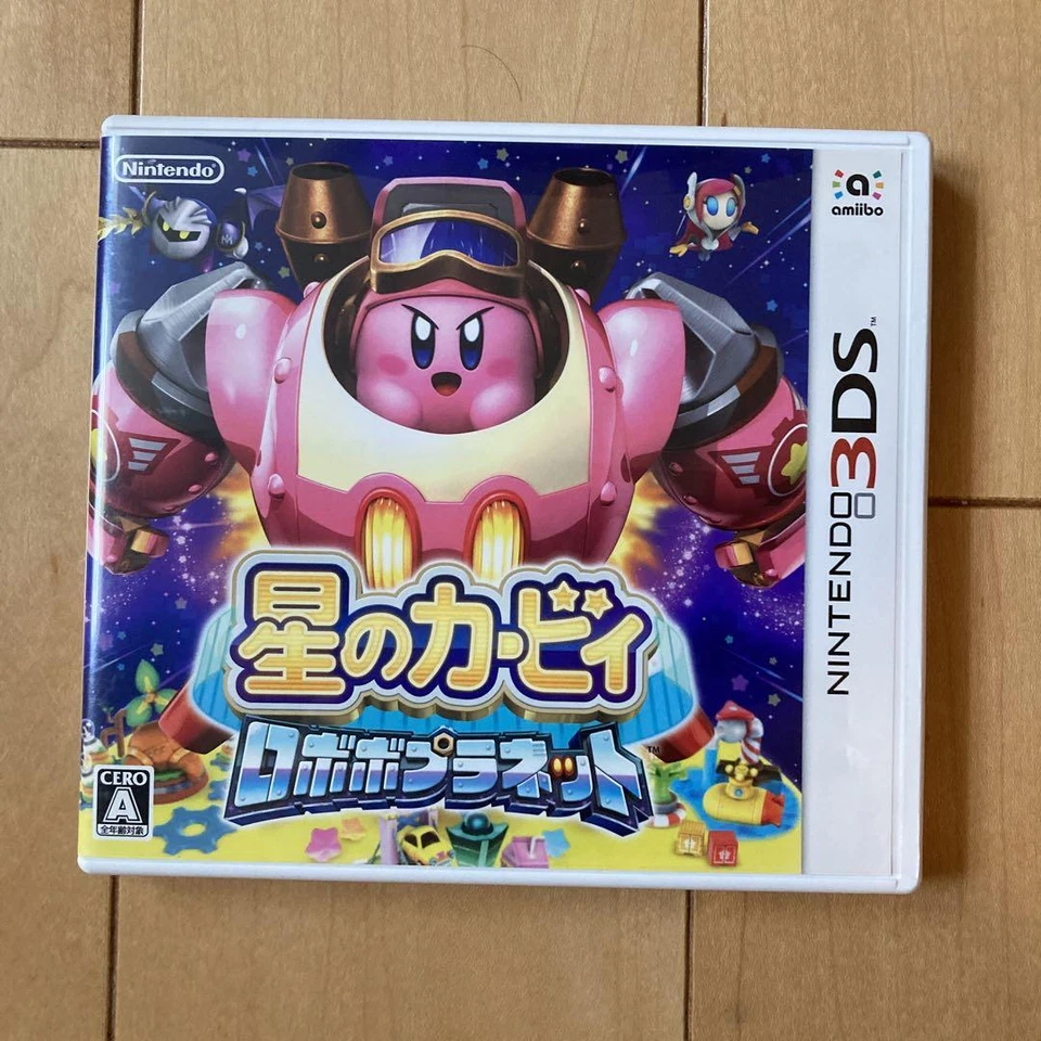 Kirby Planet Robobot Nintendo 3DS Action Game CTR-P-AT3J with Case Japan 37 - Image 1 of 3