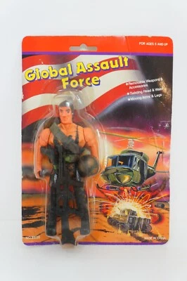 Винтажная экшн-фигурка Global Assault Force Rambo KO Knockoff Bootleg (E) - Изображение 1 из 4
