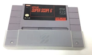 SUPER SCOPE 6 Loose Game Only (Nintendo SNES, 1992) Tested & WORKS! - Picture 1 of 4