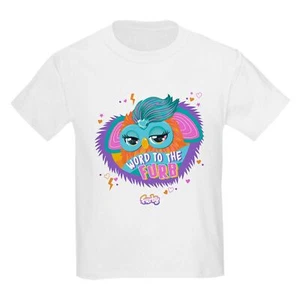 CafePress Furby Word To The Furb Kids T Shirt Kids Light T-Shirt (1220234980) - Picture 1 of 14