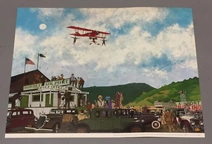 Vintage 1969 Charles Wysocki Nut Tree @ Vacaville CA poster 18 x 24 inches - Picture 1 of 2